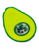 Silicone Avocado Glass Bowl